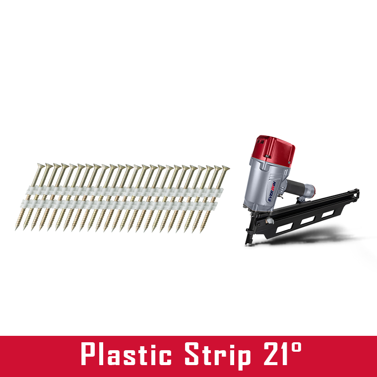 21 degree plastic strip nails